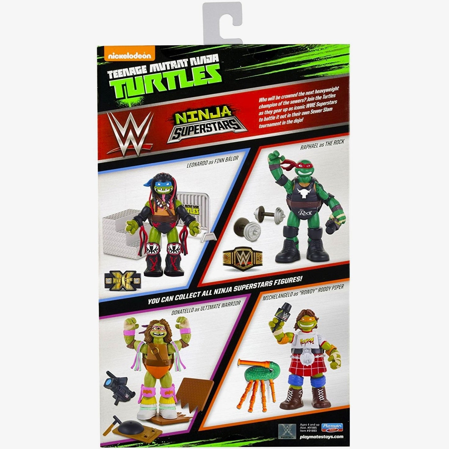 Rowdy Roddy Piper - Teenage Mutant Ninja Turtles Series #2