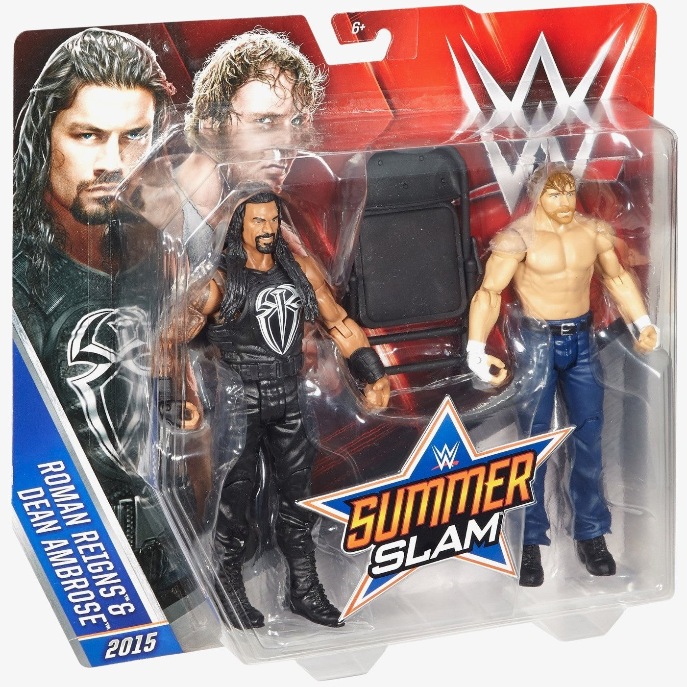 Roman Reigns &amp; Dean Ambrose - WWE SummerSlam 2016 Battle Pack Series