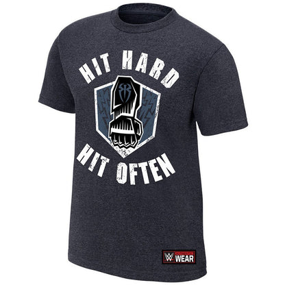 Roman Reigns - Hit Hard, Hit Often - Mens Authentic WWE T-Shirt