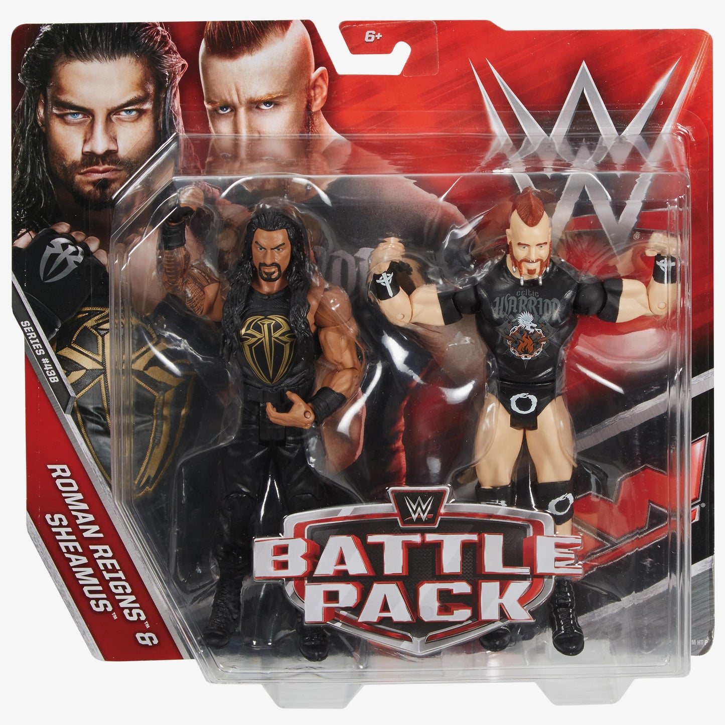 Roman Reigns & Sheamus - WWE Battle Pack Series #43 B