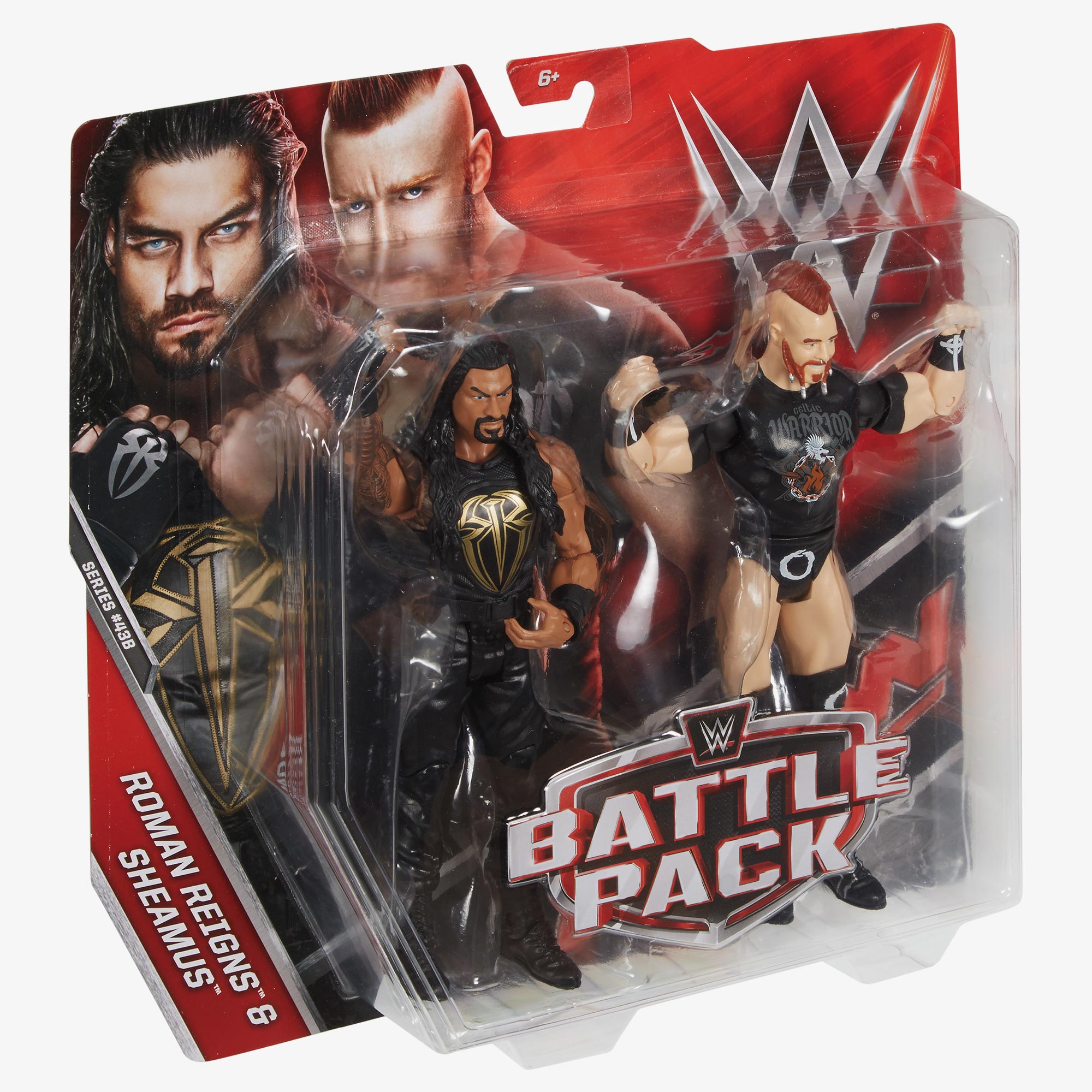Roman Reigns & Sheamus - WWE Battle Pack Series #43 B