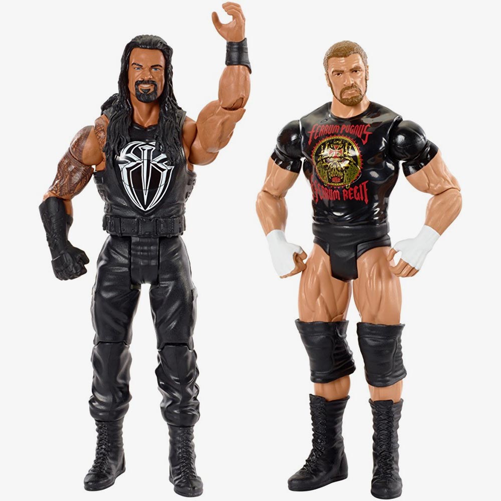 Roman Reigns & Triple H WWE Tough Talkers Twin-Pack Series #2