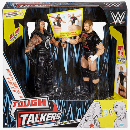 Roman Reigns & Triple H WWE Tough Talkers Twin-Pack Series #2