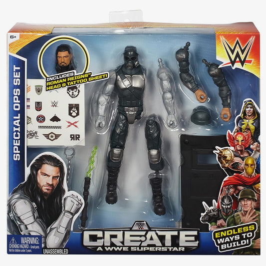 Roman Reigns - Create a WWE Superstar (Special Ops Set)