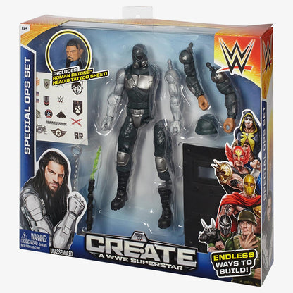 Roman Reigns - Create a WWE Superstar (Special Ops Set)