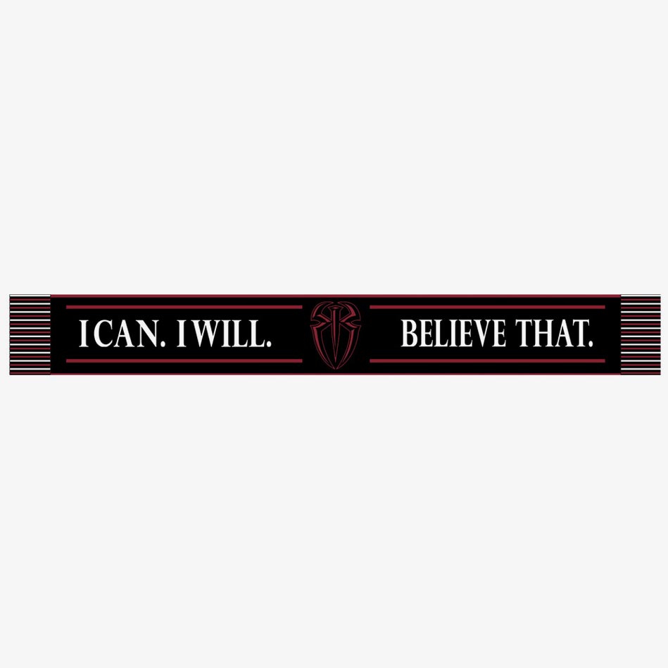 Roman Reigns "I Can, I Will" WWE Scarf