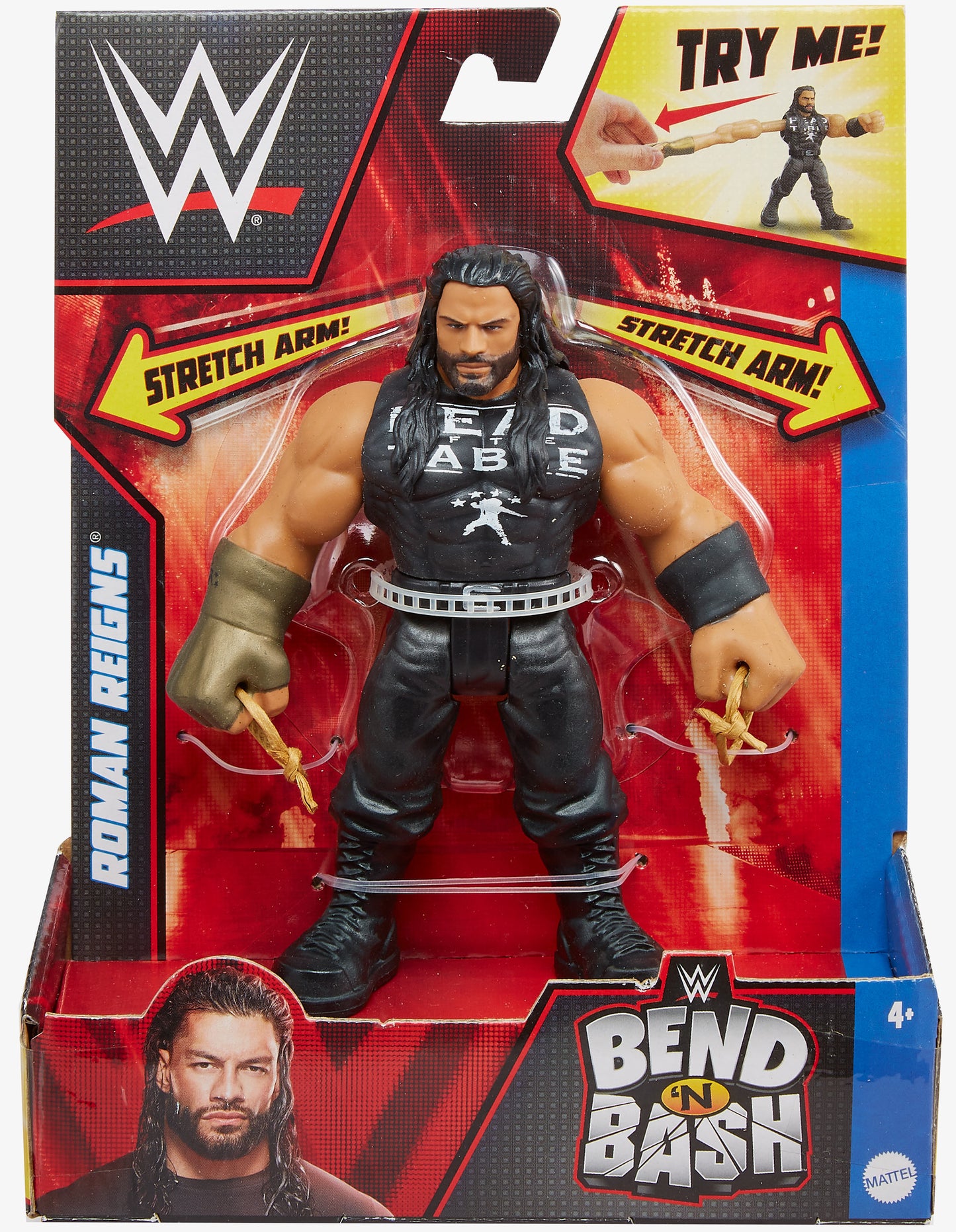 Roman Reigns WWE Bend 'N Bash Series 1 Action Figure – wrestlingshop.com