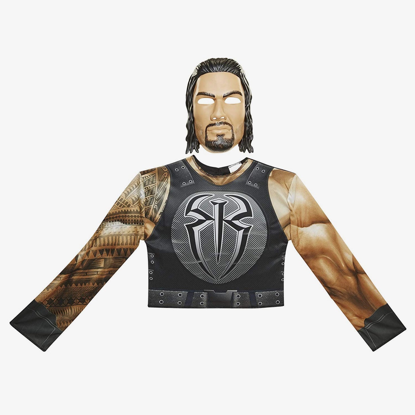 Roman Reigns Mask and Muscle Shirt