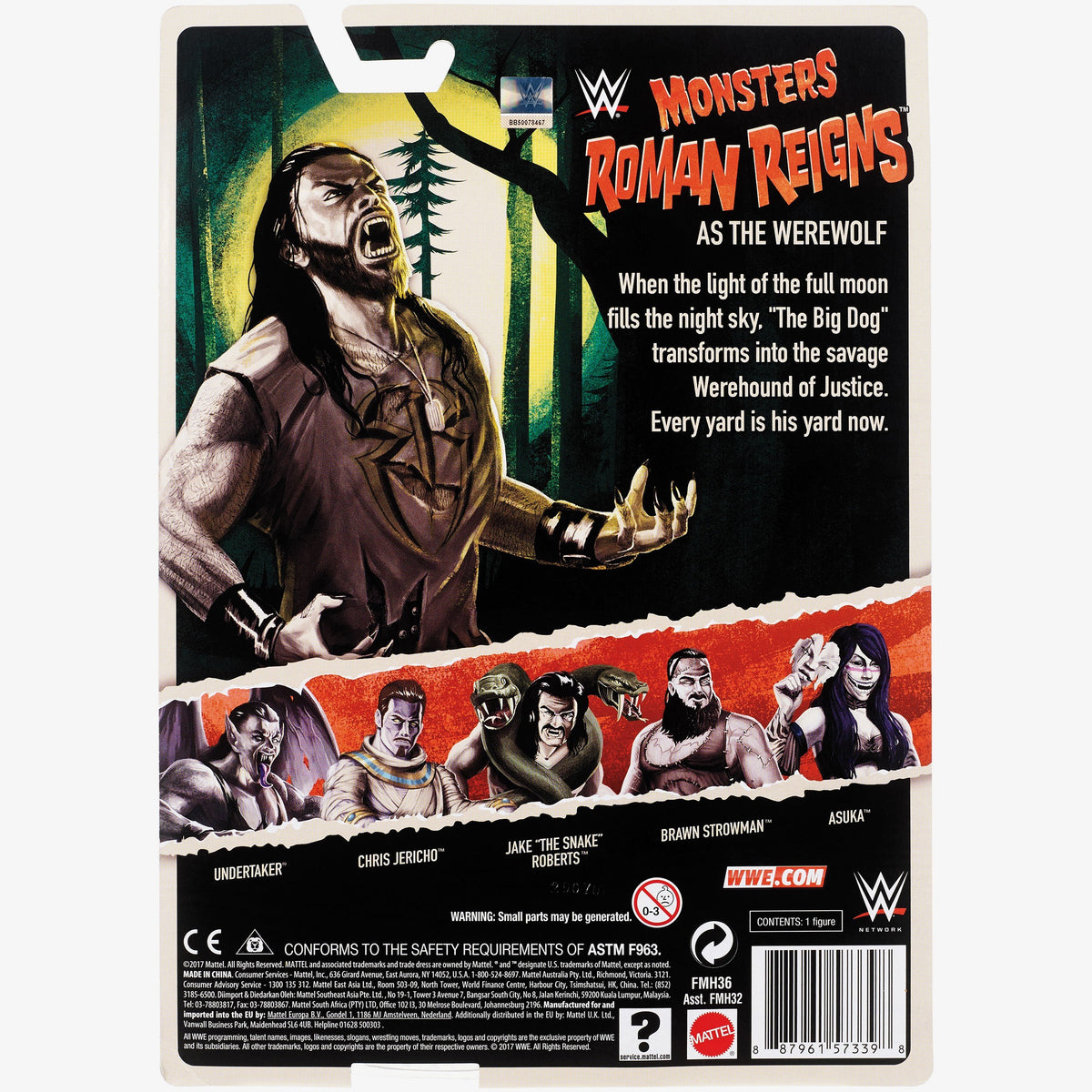 Roman Reigns WWE Monsters Series #1 – wrestlingshop.com