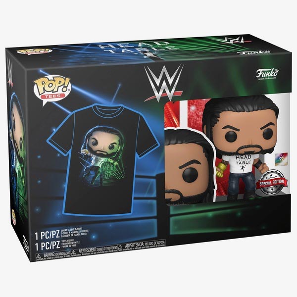 Roman Reigns WWE POP! & T-Shirt (#111)