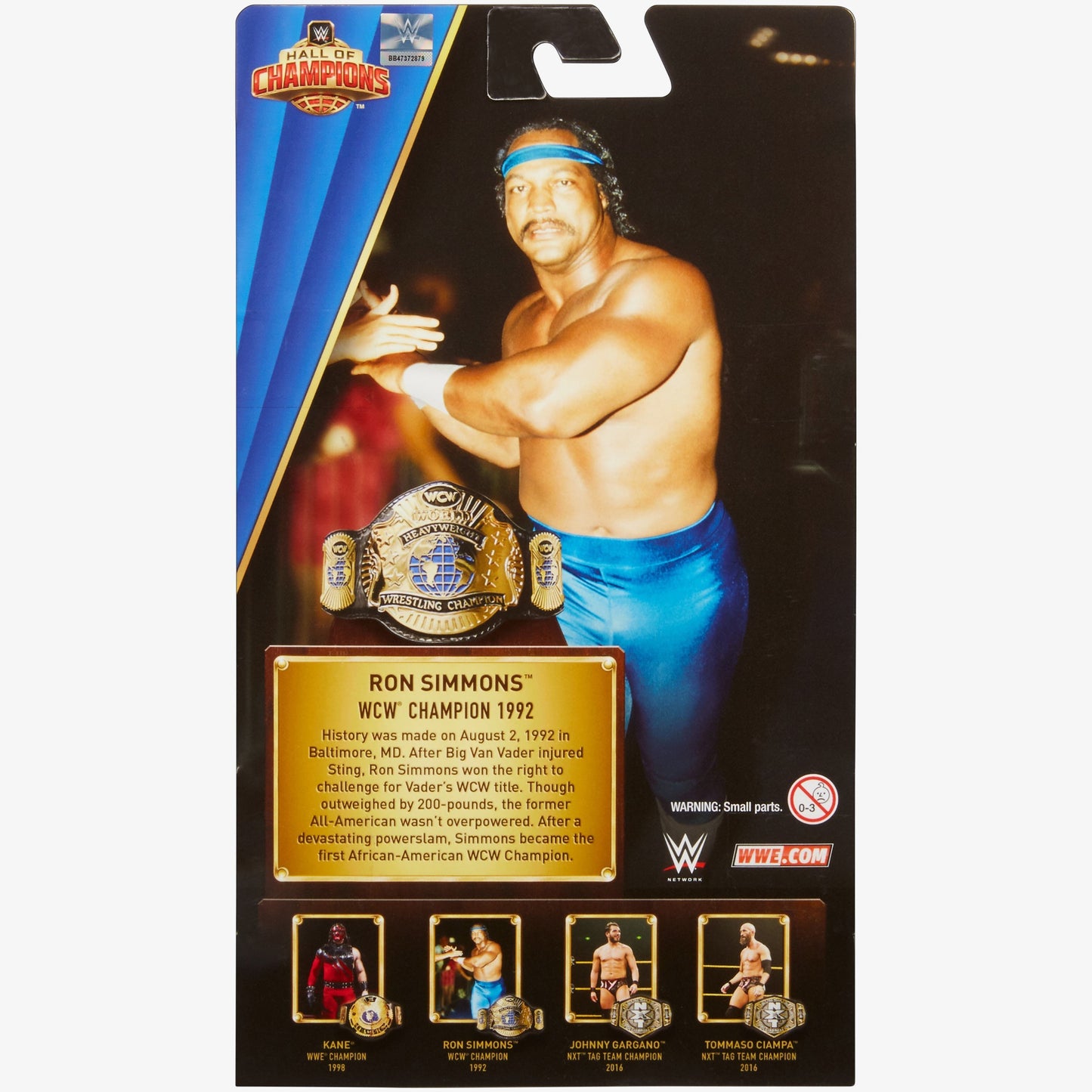 Ron Simmons WWE Hall of Champions Elite Collection Series #2