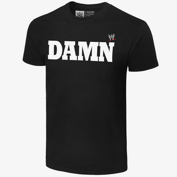 Ron Simmons - Damn - Men's WWE Retro T-Shirt
