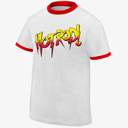 Rowdy Roddy Piper  - Hot Rod - Men's WWE Retro T-Shirt (White)