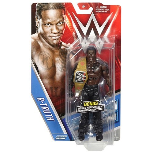 R-Truth - WWE Superstar Series #59 Action Figure (With Bonus WWE Belt)