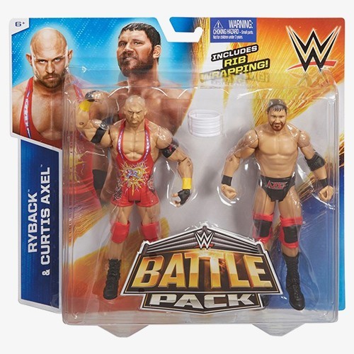 Ryback &amp; Curtis Axel - WWE Battle Pack Series #35 Action Figures