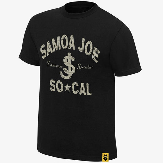 Samoa Joe - Submission Specialist - Mens Authentic WWE T-Shirt