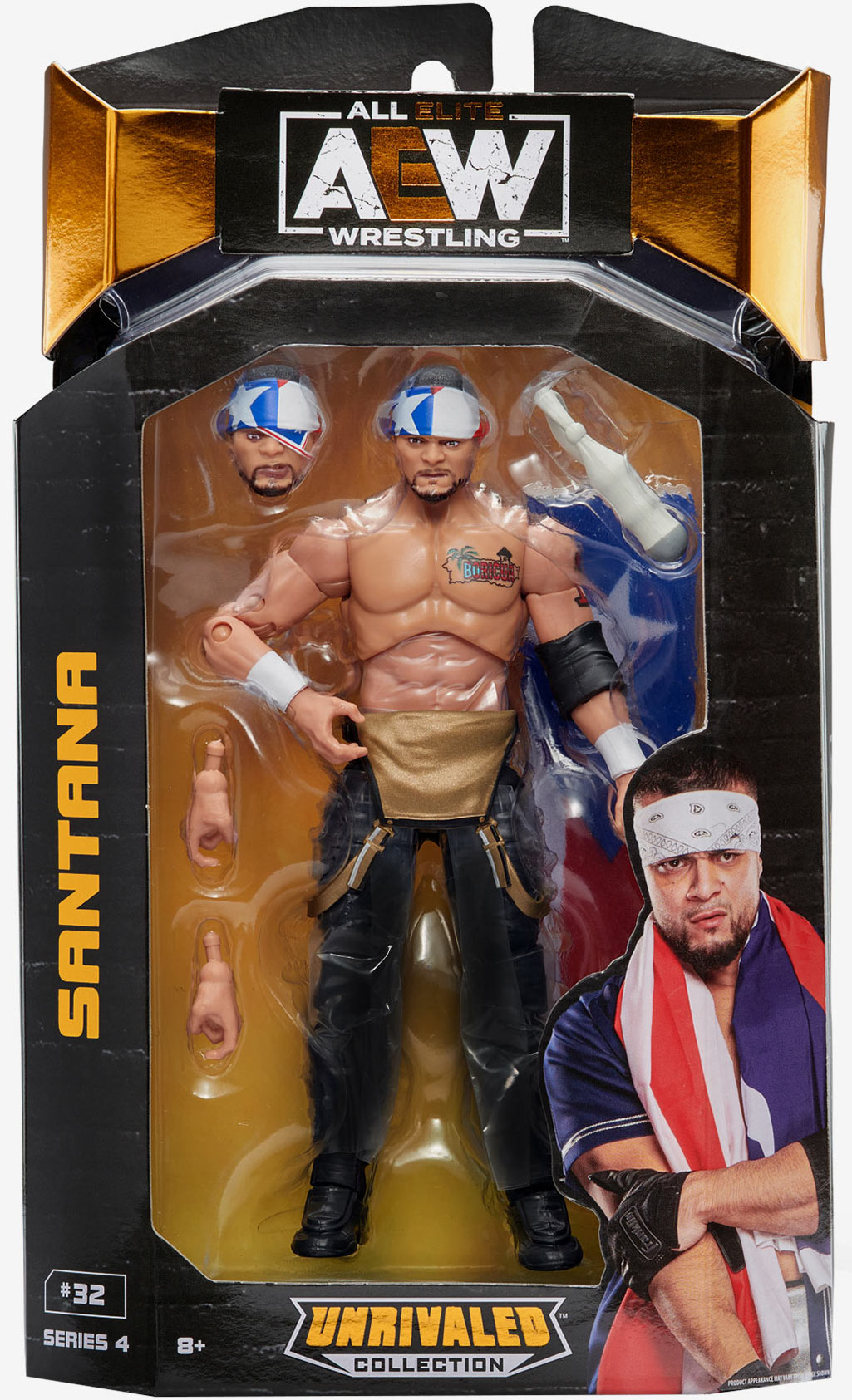 スシ太郎さま専用　AEW　アンライバルドコレクション　4体セット Santana - AEW Unrivaled Collection Series #4 – wrestlingshop.com