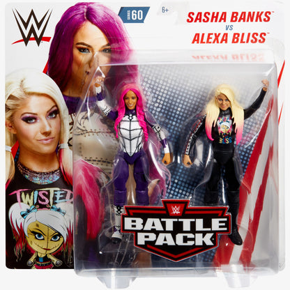 Alexa Bliss & Sasha Banks - WWE Battle Pack Series #60