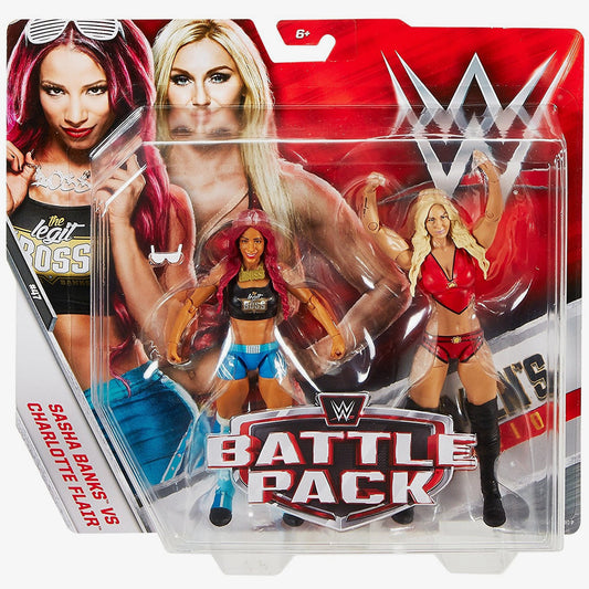 Sasha Banks & Charlotte - WWE Battle Pack Series #47