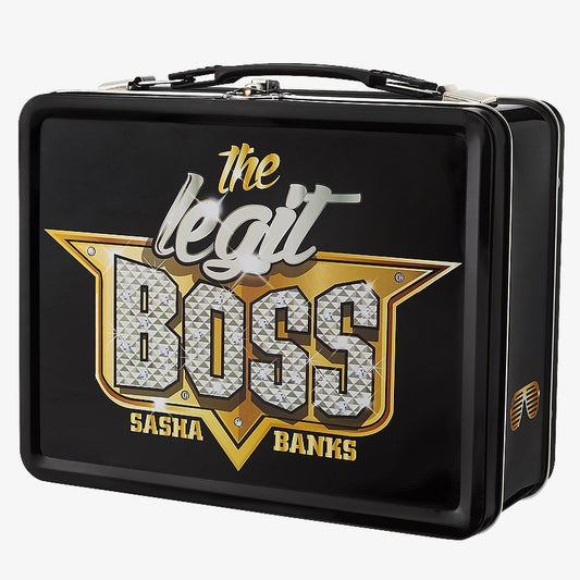 Sasha Banks "Legit Boss" WWE Tin Lunch Box