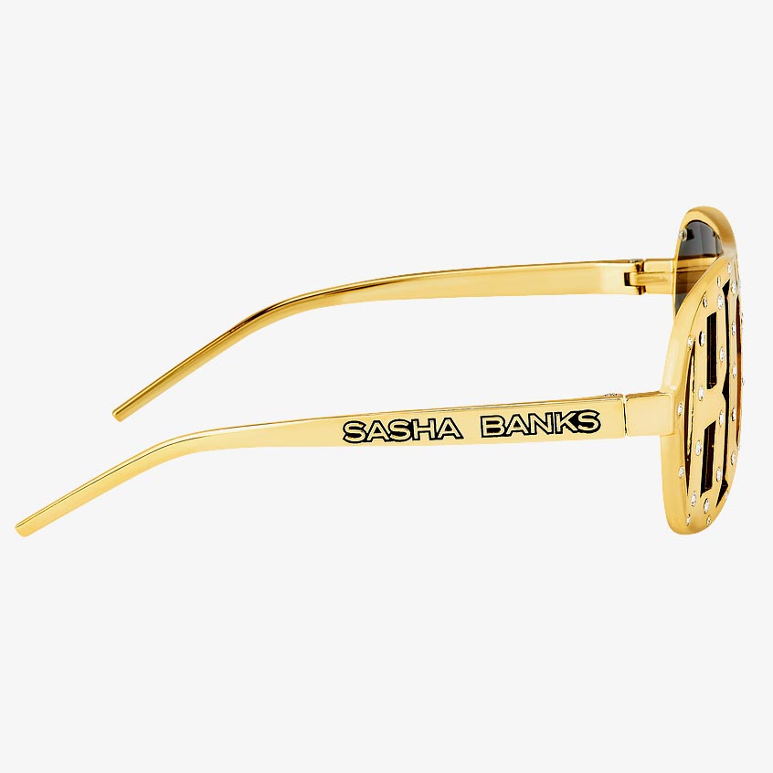 Sasha Banks "Legit Boss" WWE Studded Sunglasses