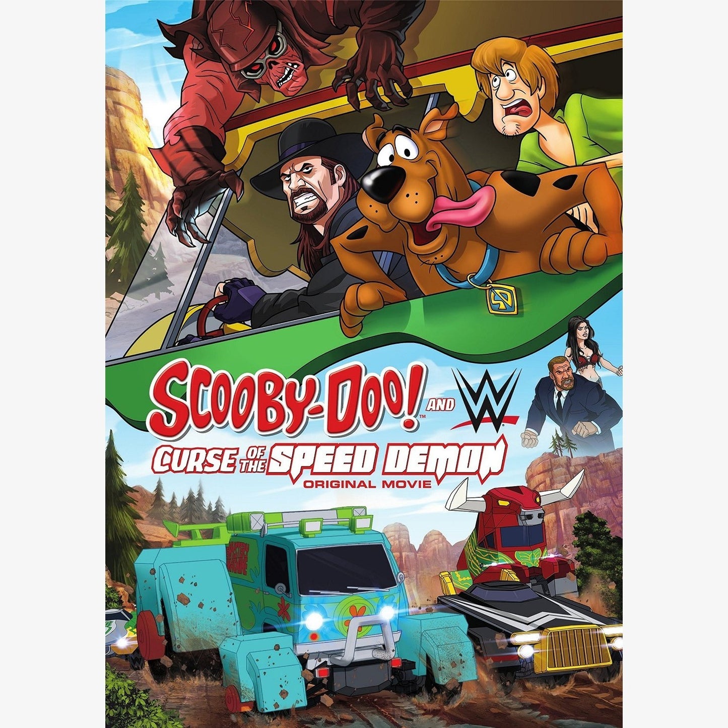 Scooby-Doo and WWE: Curse of the Speed Demon DVD