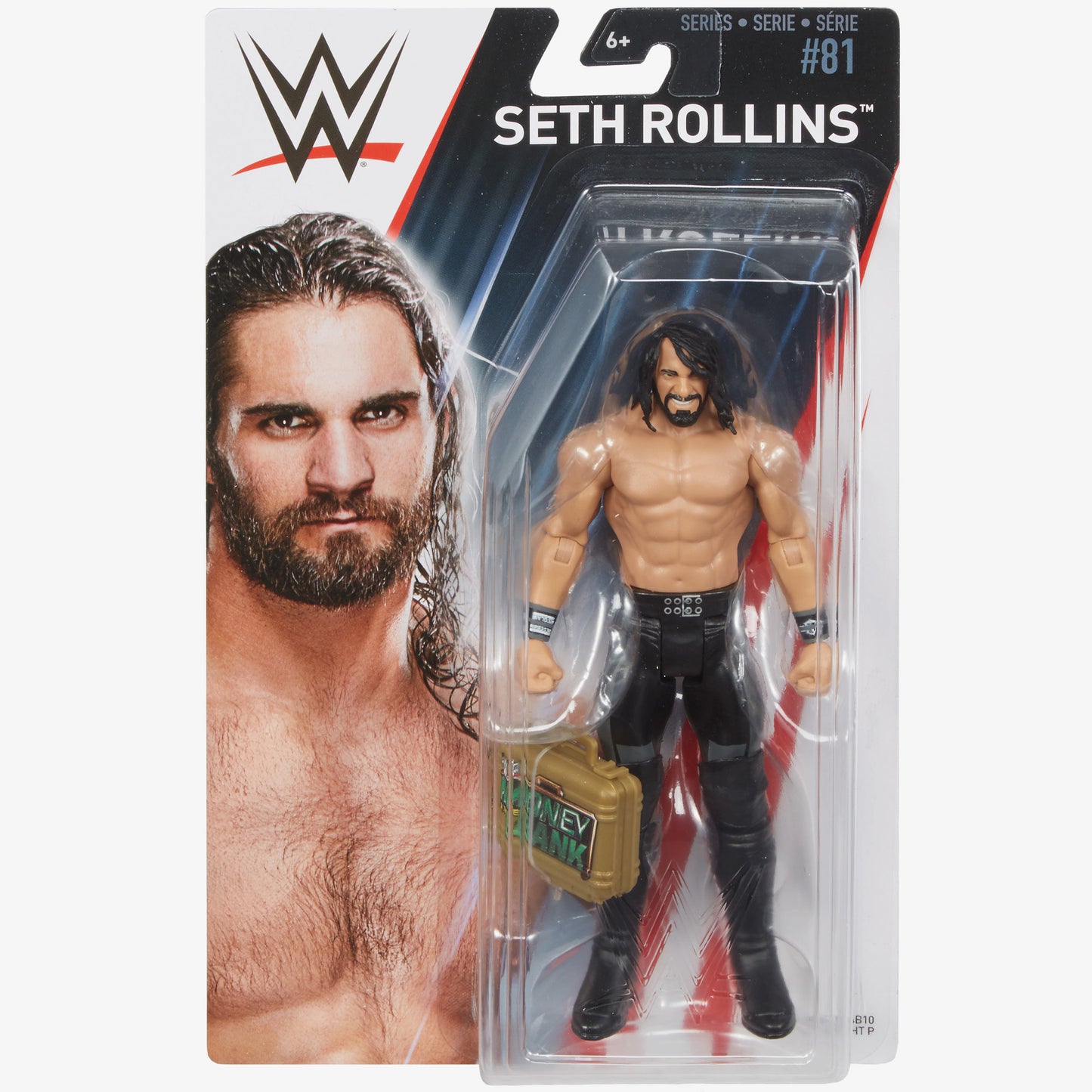 Seth Rollins - WWE Basic Series #81 (Includes Bonus MITB Briefcase)