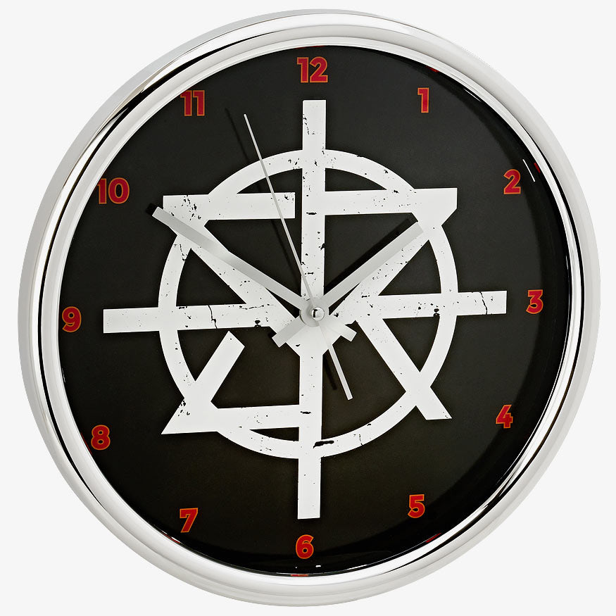 Seth Rollins 12" Chrome Wall Clock