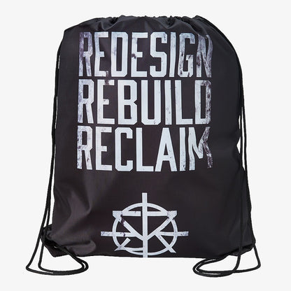 Seth Rollins "Redesign, Rebuild, Reclaim" WWE Drawstring Bag