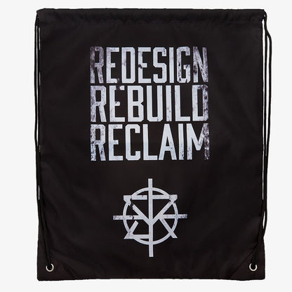 Seth Rollins "Redesign, Rebuild, Reclaim" WWE Drawstring Bag