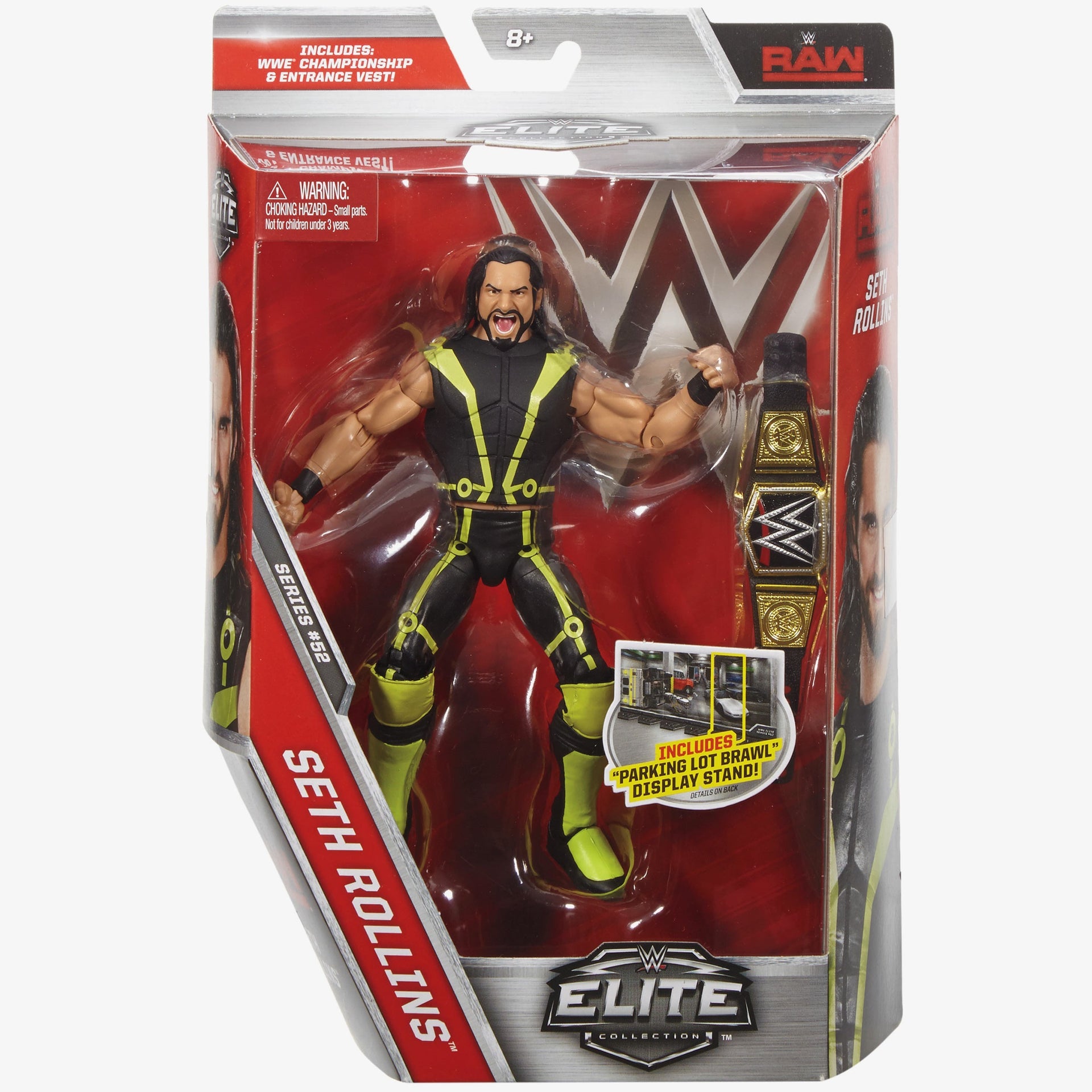 Figurine WWE Elite Collection – 15 Cm Articulée, Avec Détails TrueFX Et Accessoires – Mattel