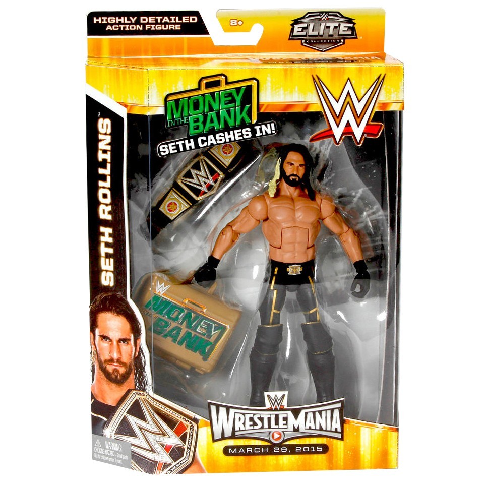 Seth Rollins Exclusive WWE Elite Collection Action Figure ...