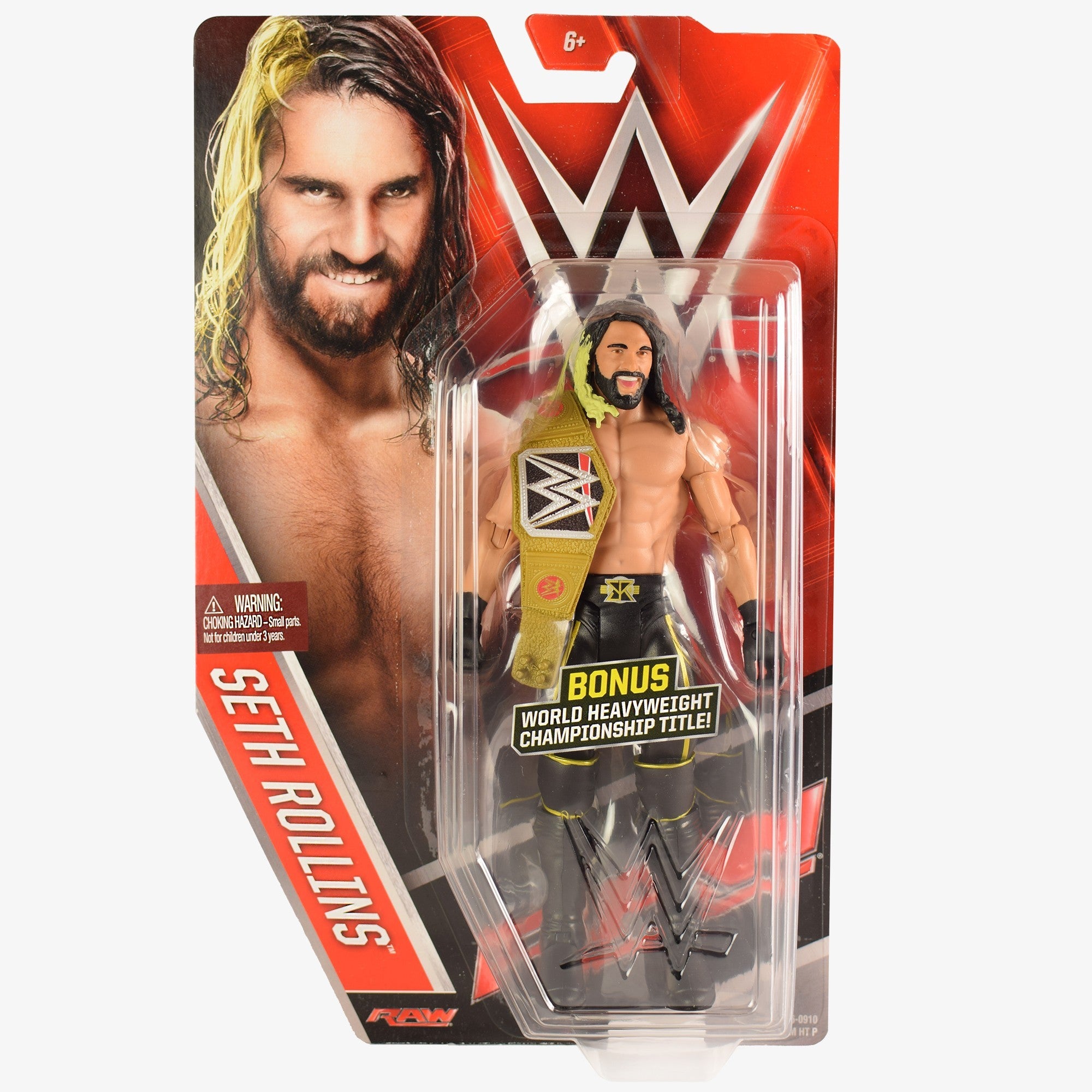 Action Figure WWE Seth Rollins - Da 6 Pollici, 10 Punti Articolazione, Collezionabile Per Appassionati - Foto 5