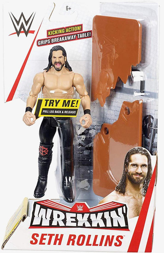 Seth Rollins WWE Wrekkin' Figures Series (With Table)