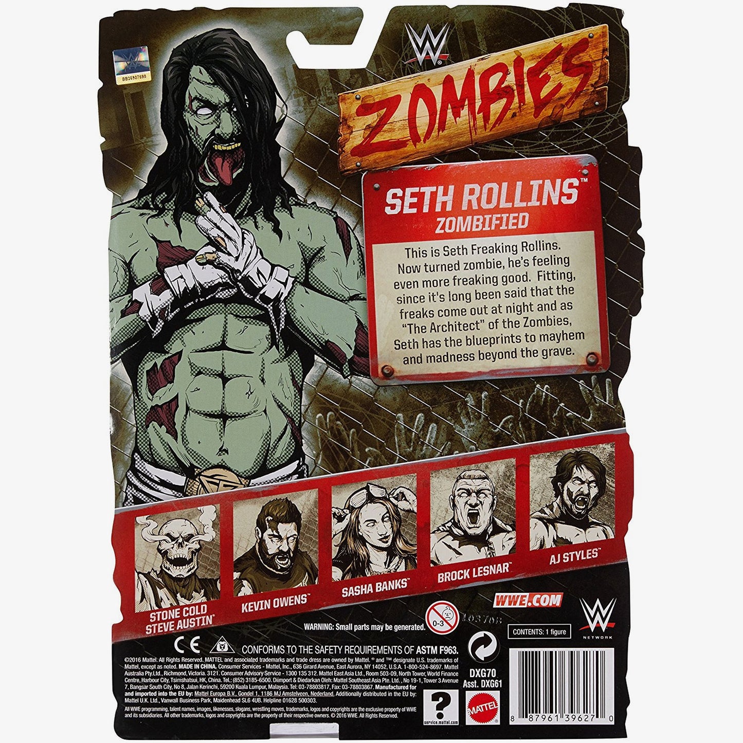 Seth Rollins - WWE Zombies Series #2