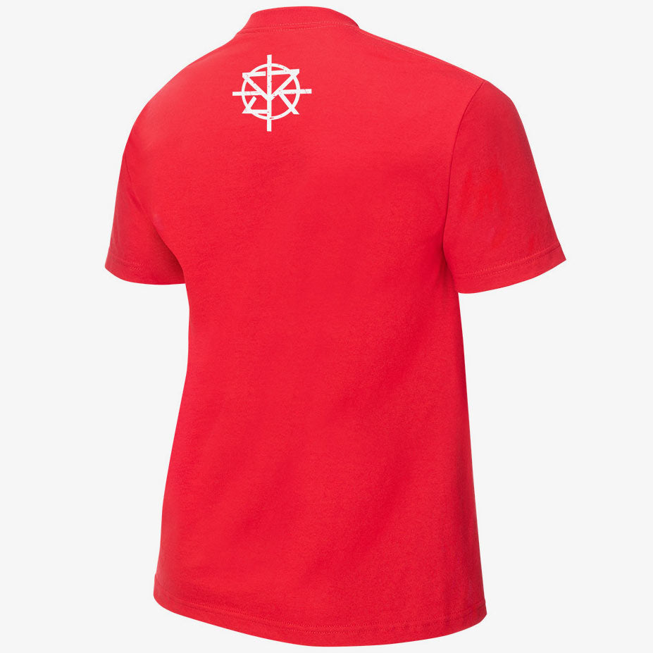 Seth Rollins - Burn it Down - Kid's WWE Authentic T-Shirt (Red)