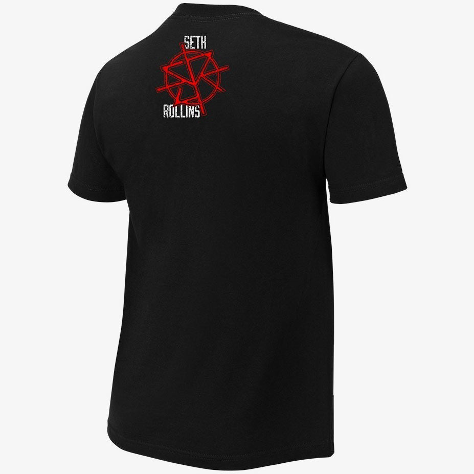 Seth Rollins - Came. Stomped. Burned it Down. - Men's WWE Authentic T-Shirt