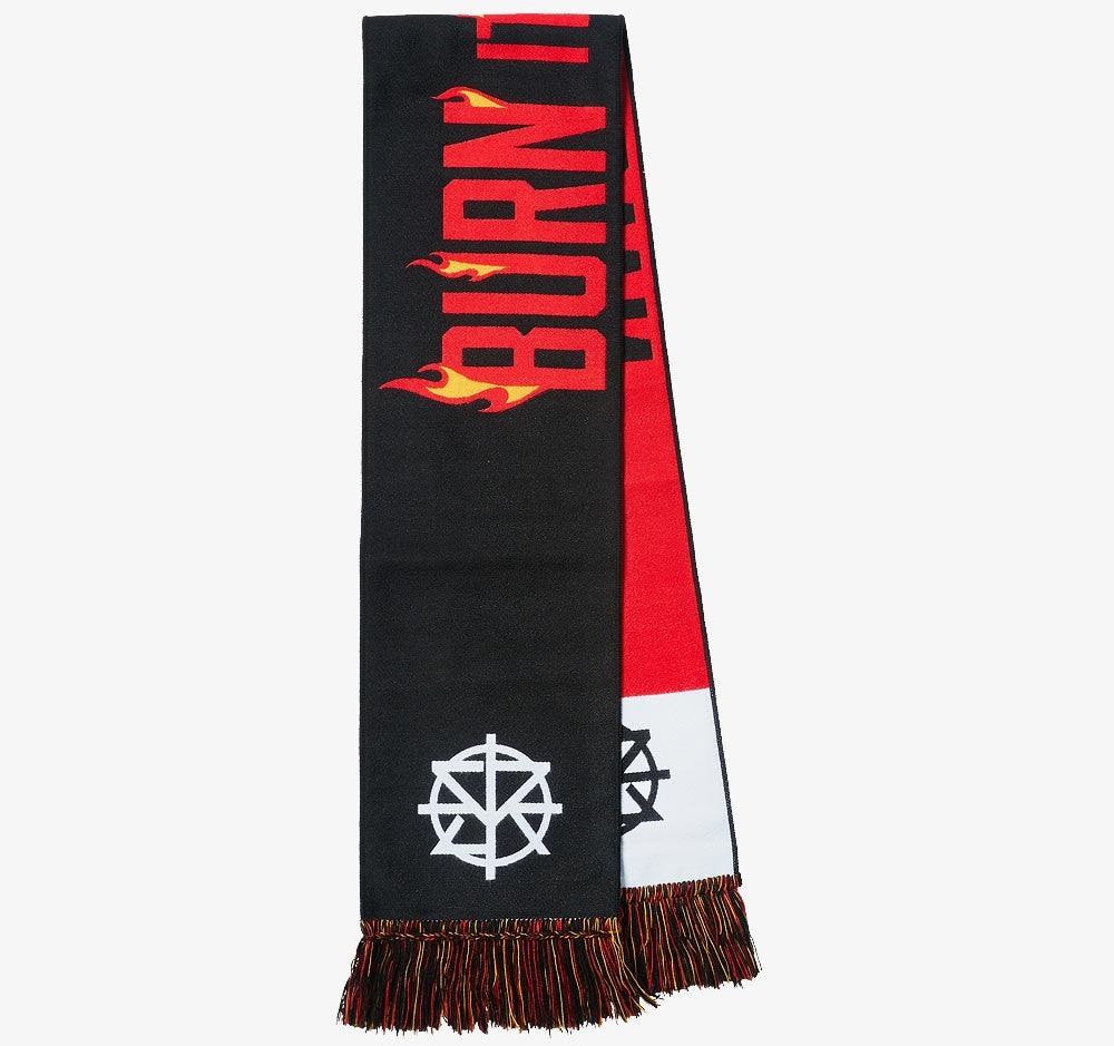 Seth Rollins Burn It Down WWE Scarf