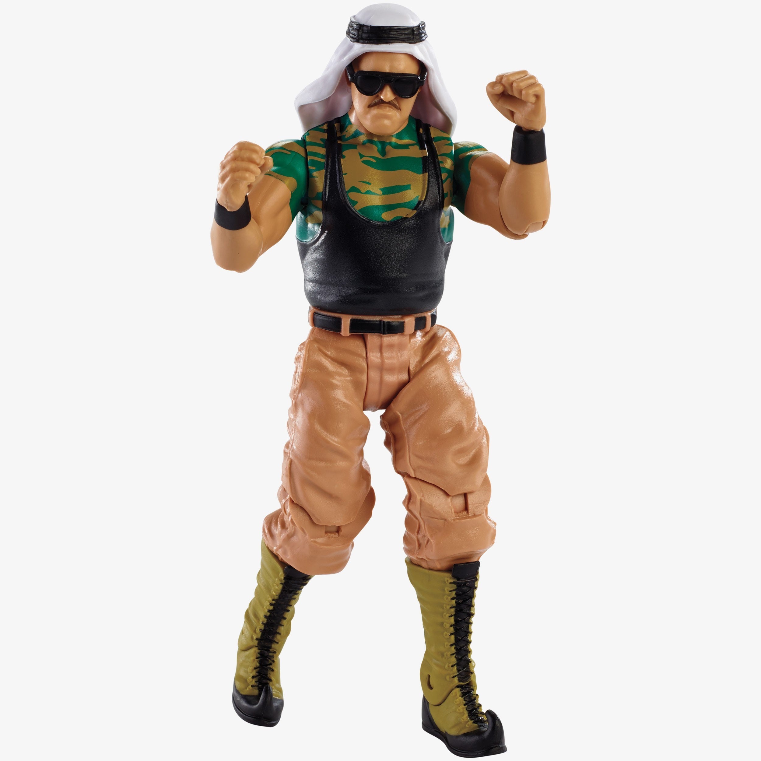 Sgt Slaughter - WWE Flashback Basic Series #1 (Build Howard Finkel)