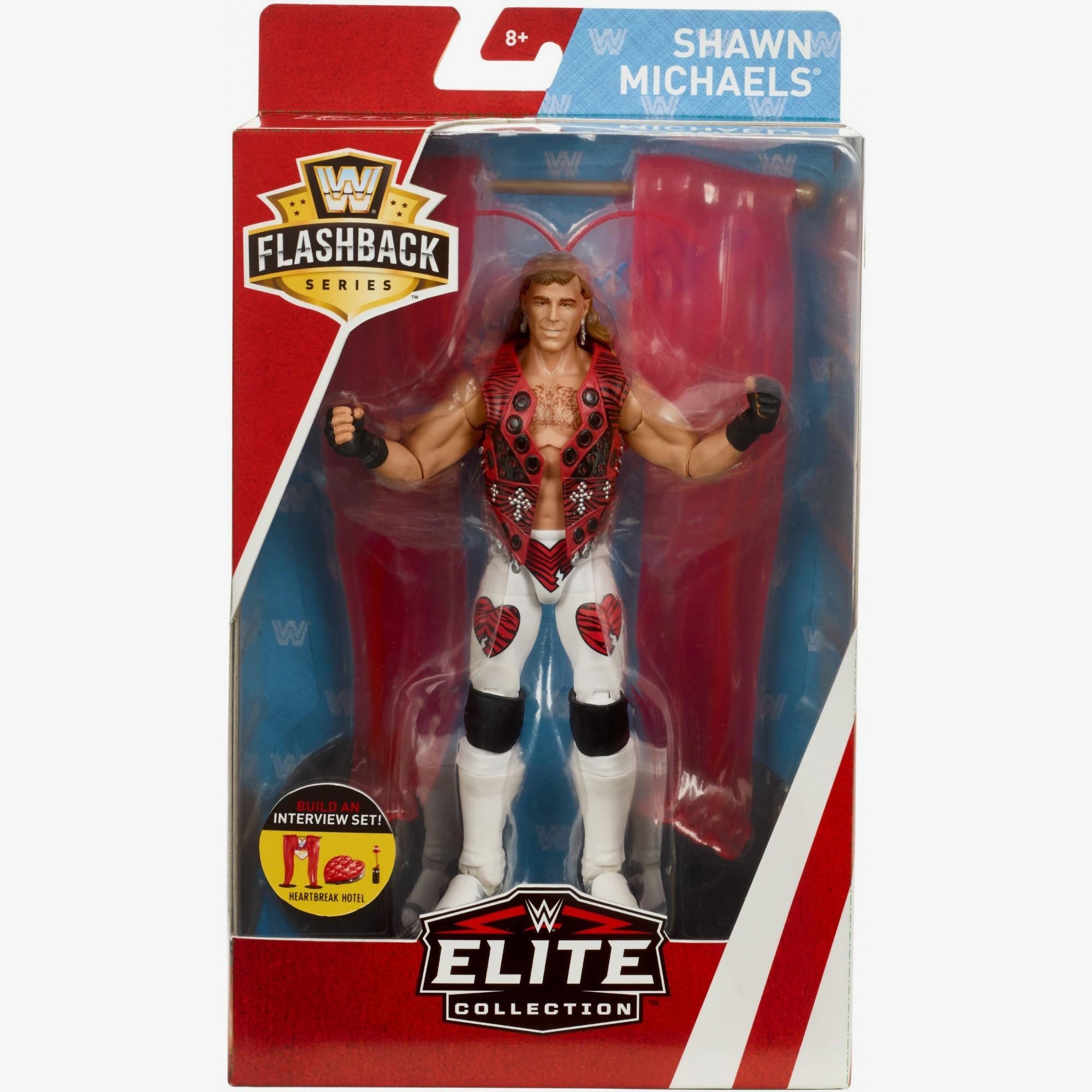 Shawn Michaels - WWE Flashback Elite Series #2 (Build a Heartbreak Hotel Set)