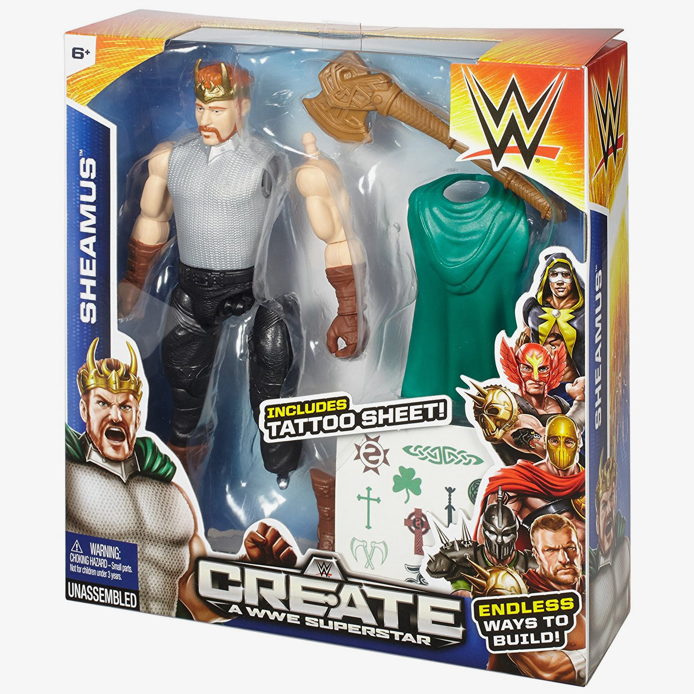 NEW IN PACKAGES! WWE Superstars Series online 3, Set of 4