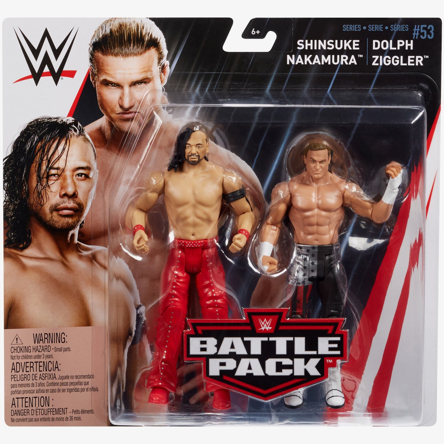 Shinsuke Nakamura & Dolph Ziggler - WWE Battle Pack Series #53