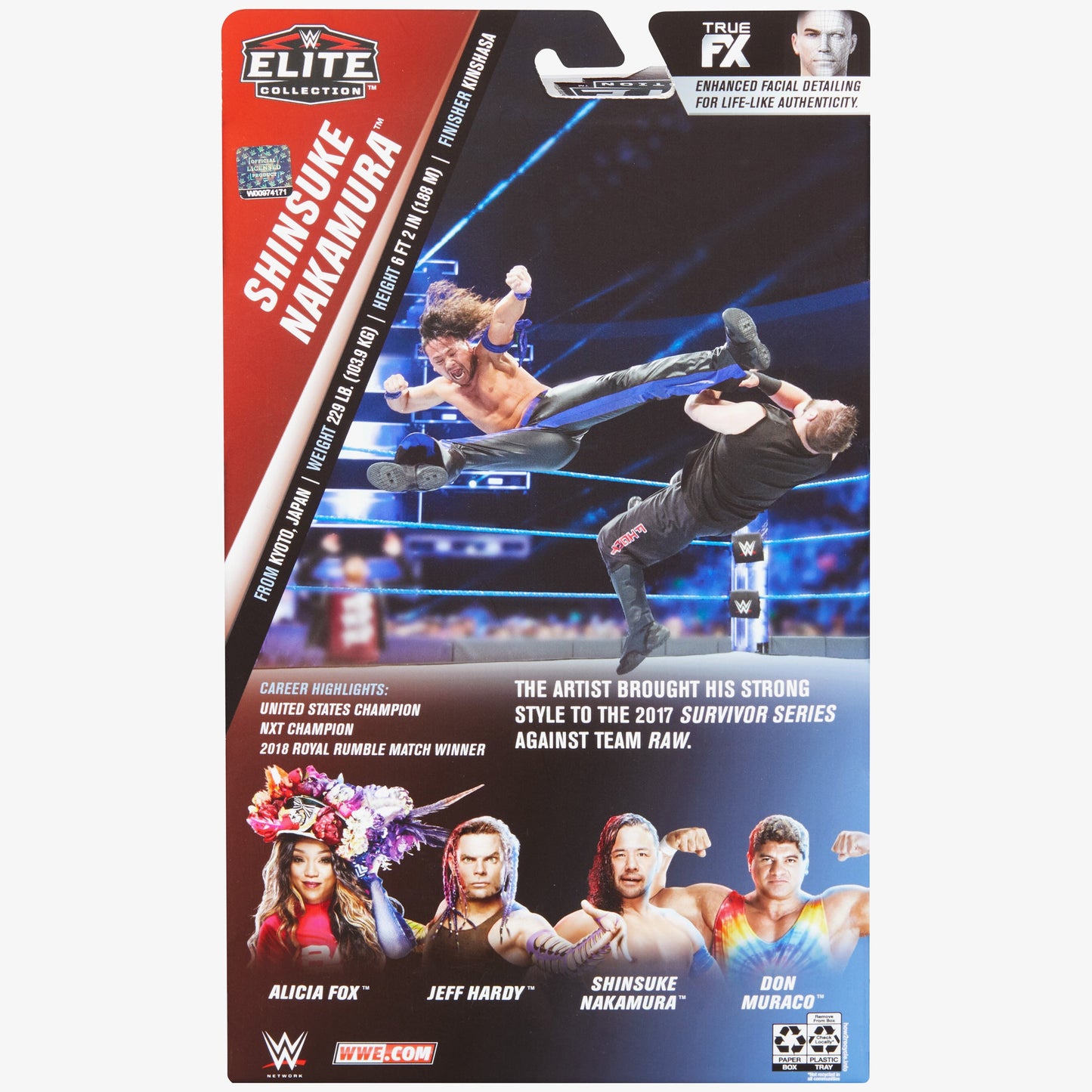 Shinsuke Nakamura WWE Survivor Series 2019 Elite Collection Series