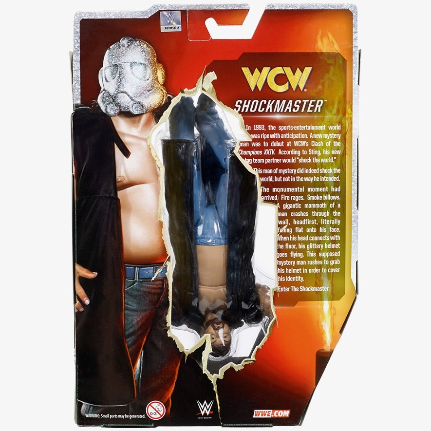 Wwe shockmaster figure new arrivals