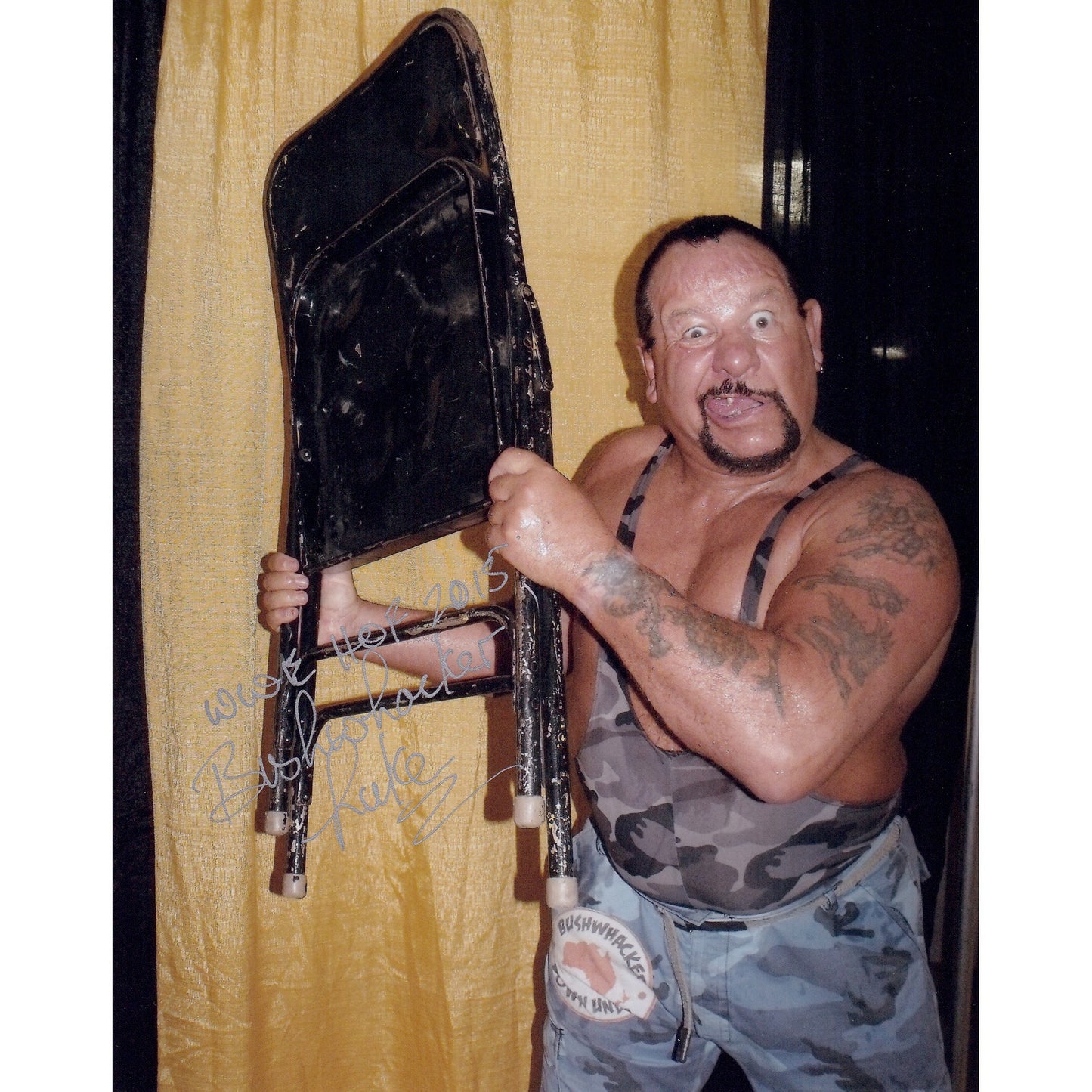 Signed Bushwacker Luke 8x10 Photo