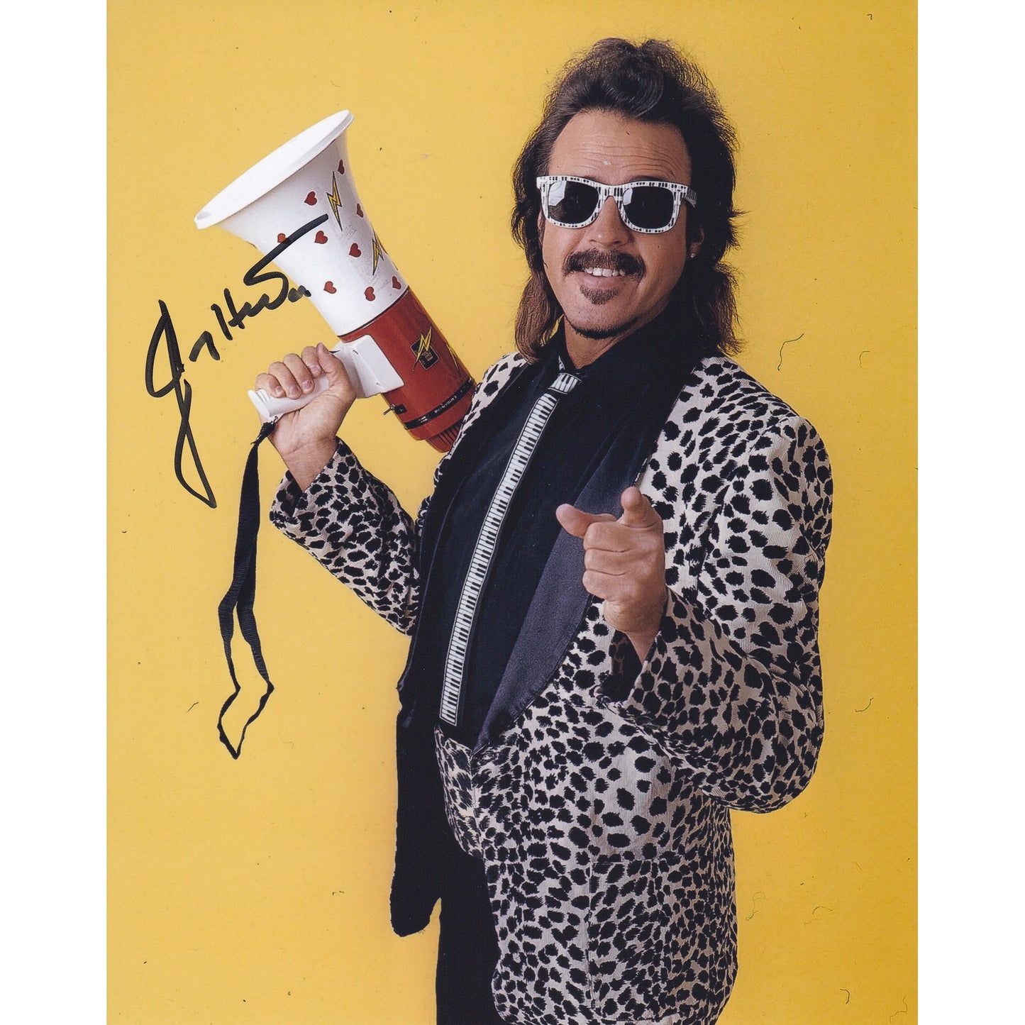 Signed Jimmy Hart 8x10 Photo