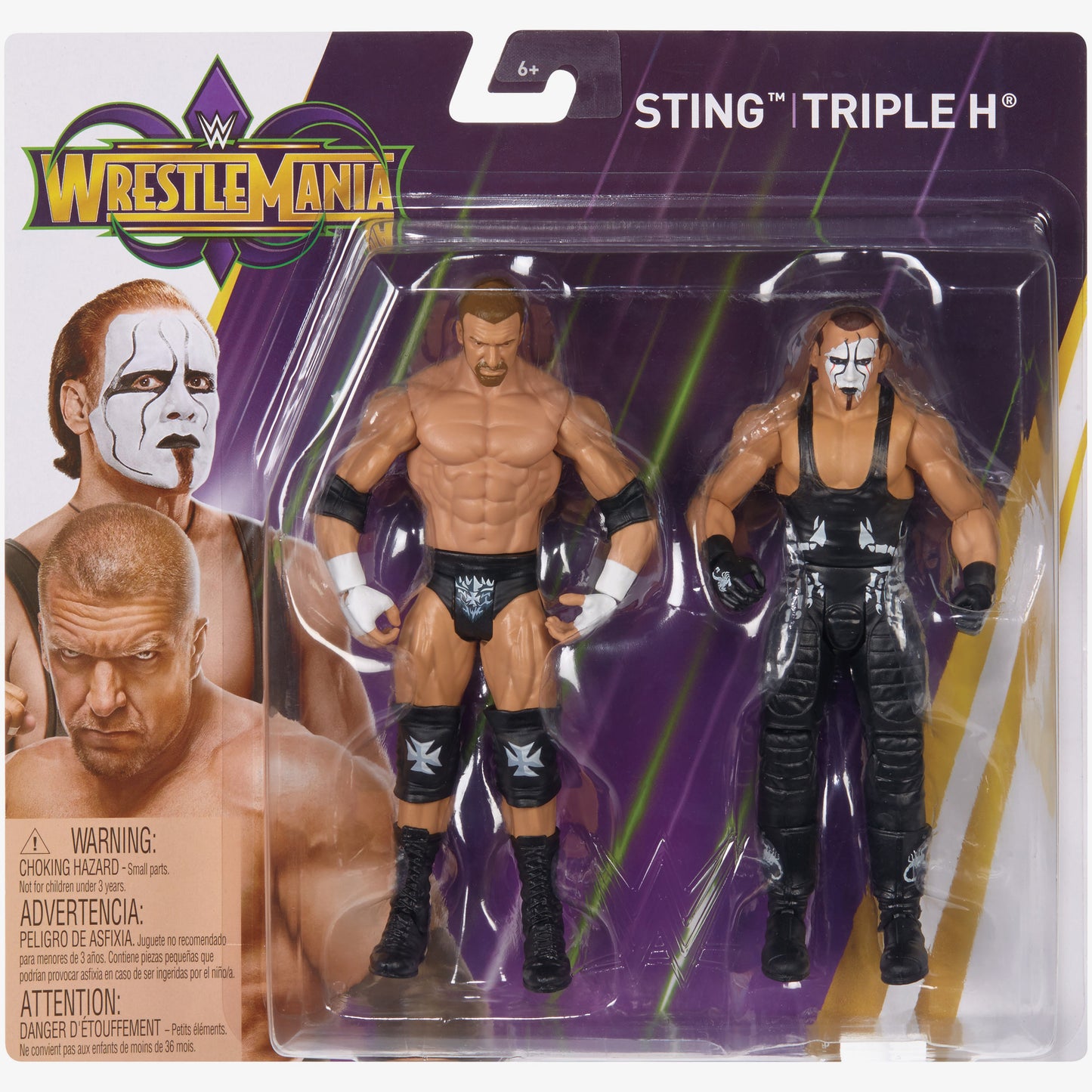 Sting & Triple H - WWE Battle Pack WrestleMania 34 Series