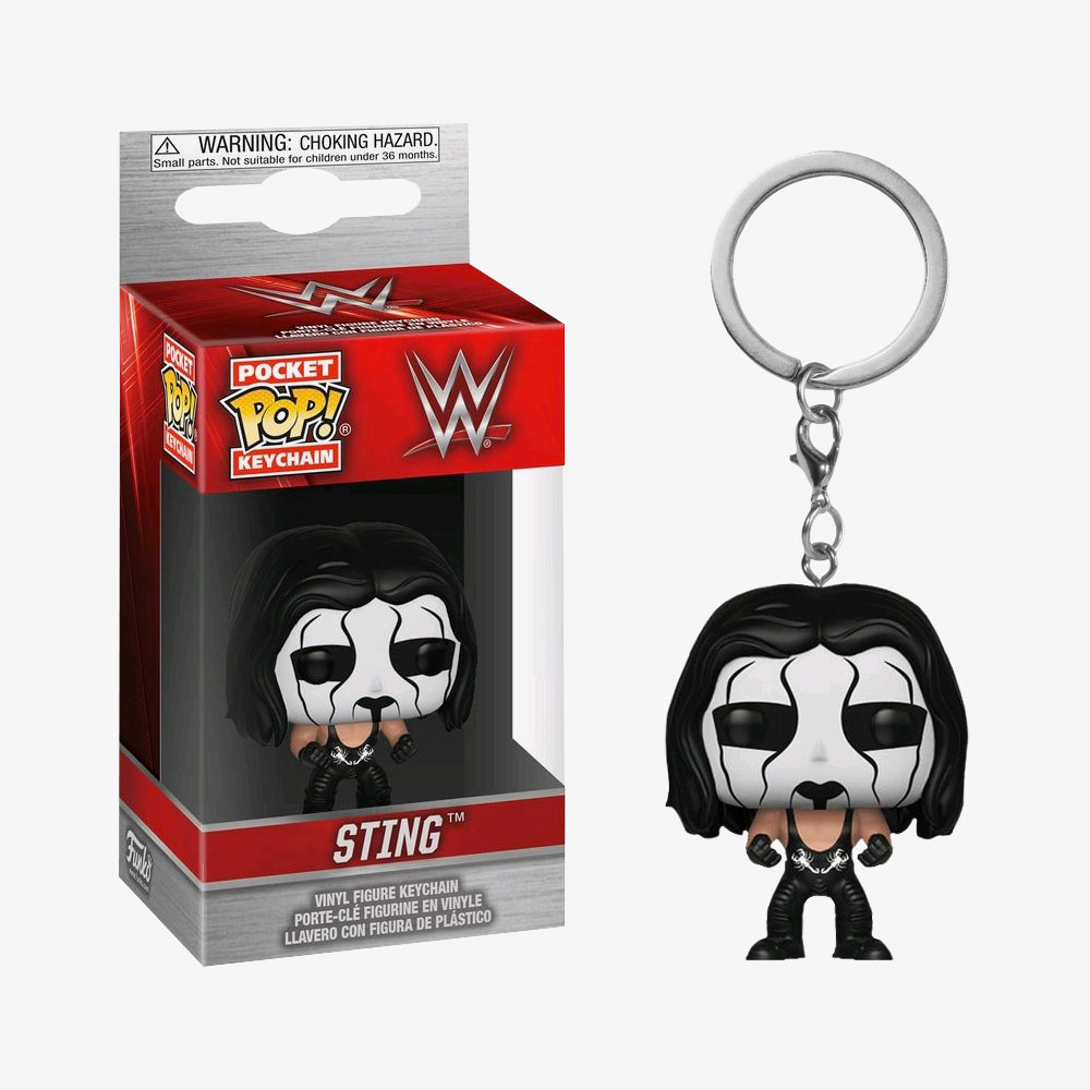 Sting WWE Pocket Keychain