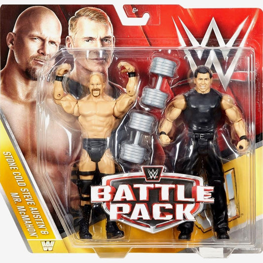 Stone Cold Steve Austin & Mr McMahon - WWE Battle Pack Series #40