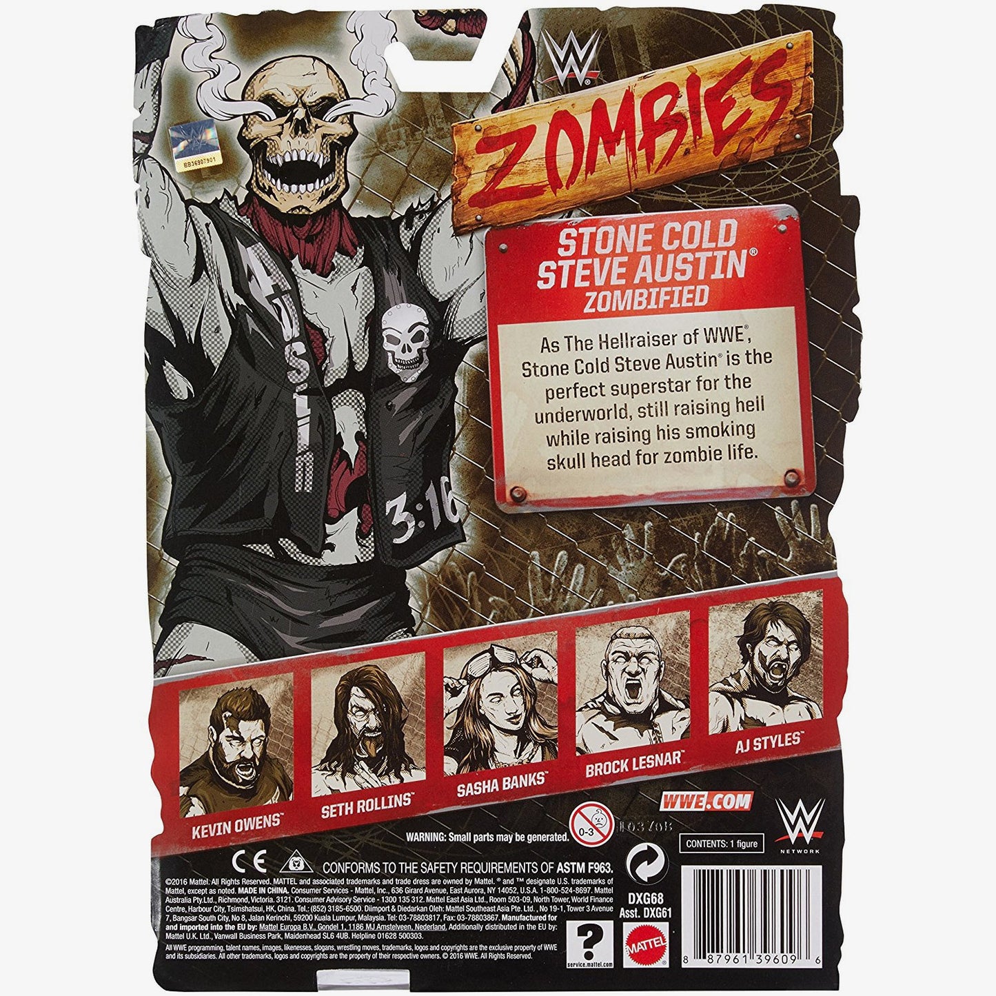Stone Cold Steve Austin - WWE Zombies Series #2